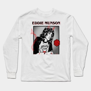 Eddie Munson Long Sleeve T-Shirt